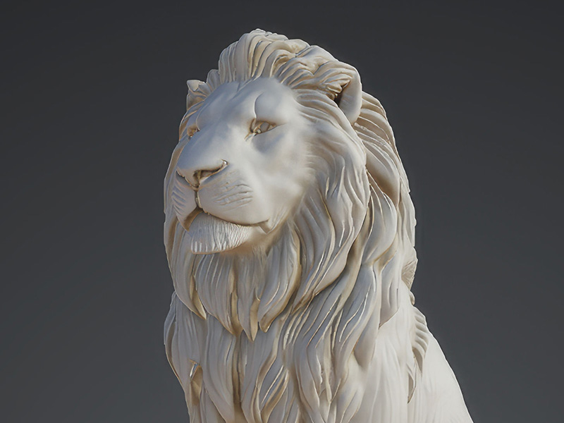 Rendu 3D — vue de face